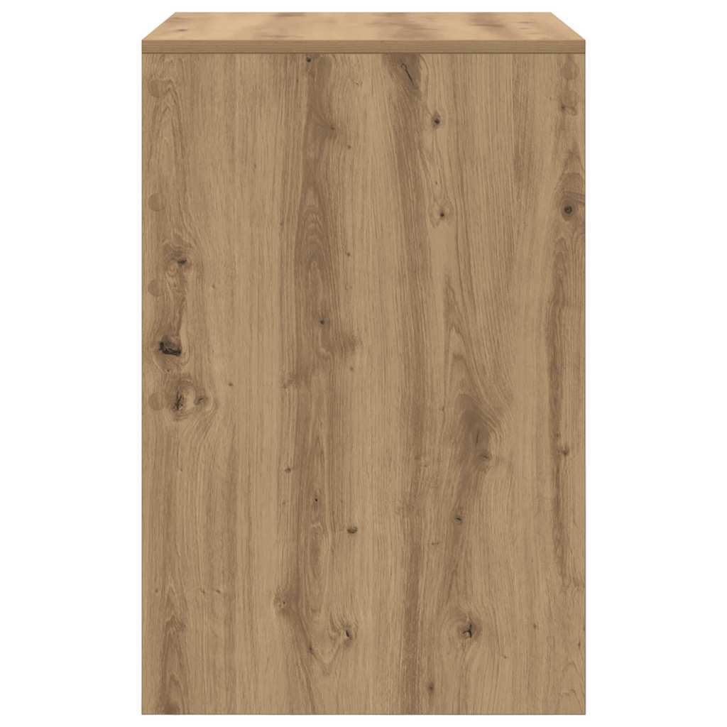Schreibtisch Eiche handwerklich 60 x 50 x 76 cm Holzwerkstoff