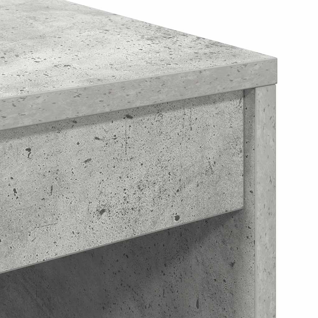 Schreibtisch Betongrau 70 x 50 x 76 cm Holzwerkstoff