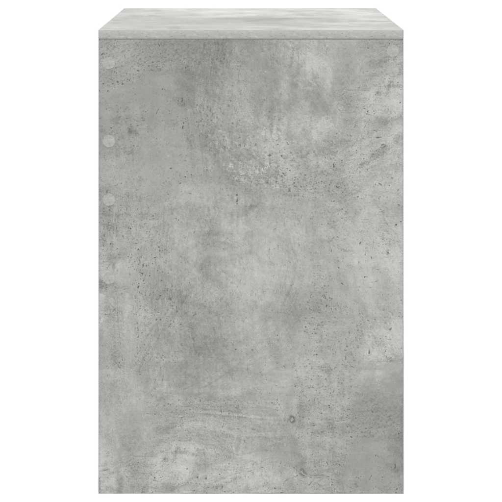 Schreibtisch Betongrau 70 x 50 x 76 cm Holzwerkstoff