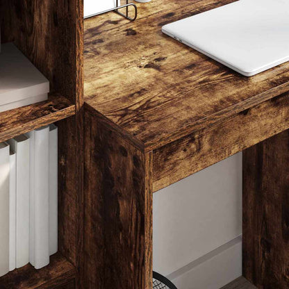 Schreibtisch Räuchereiche 70 x 50 x 76 cm Holzwerkstoff
