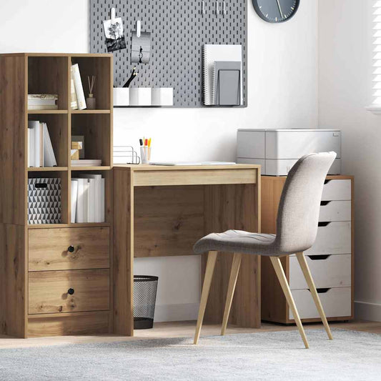 Schreibtisch Eiche handwerklich 70 x 50 x 76 cm Holzwerkstoff