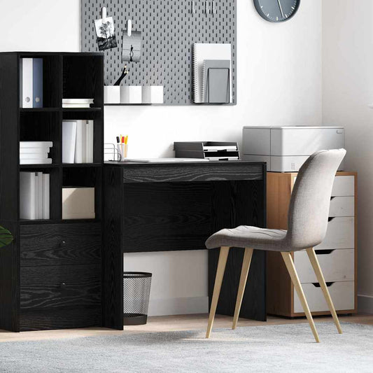 Schreibtisch Schwarze Eiche 80 x 50 x 76 cm Holzwerkstoff