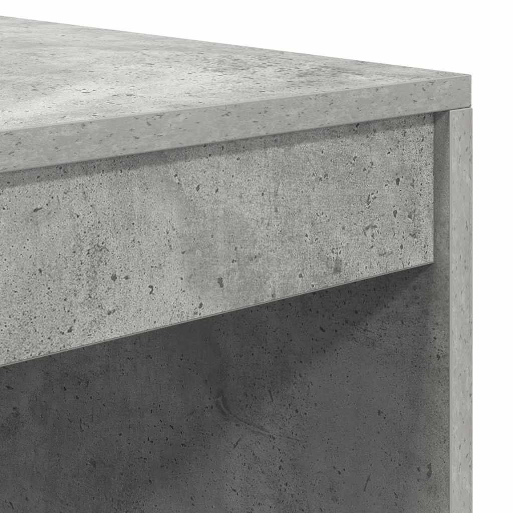 Schreibtisch Betongrau 80 x 50 x 76 cm Holzwerkstoff