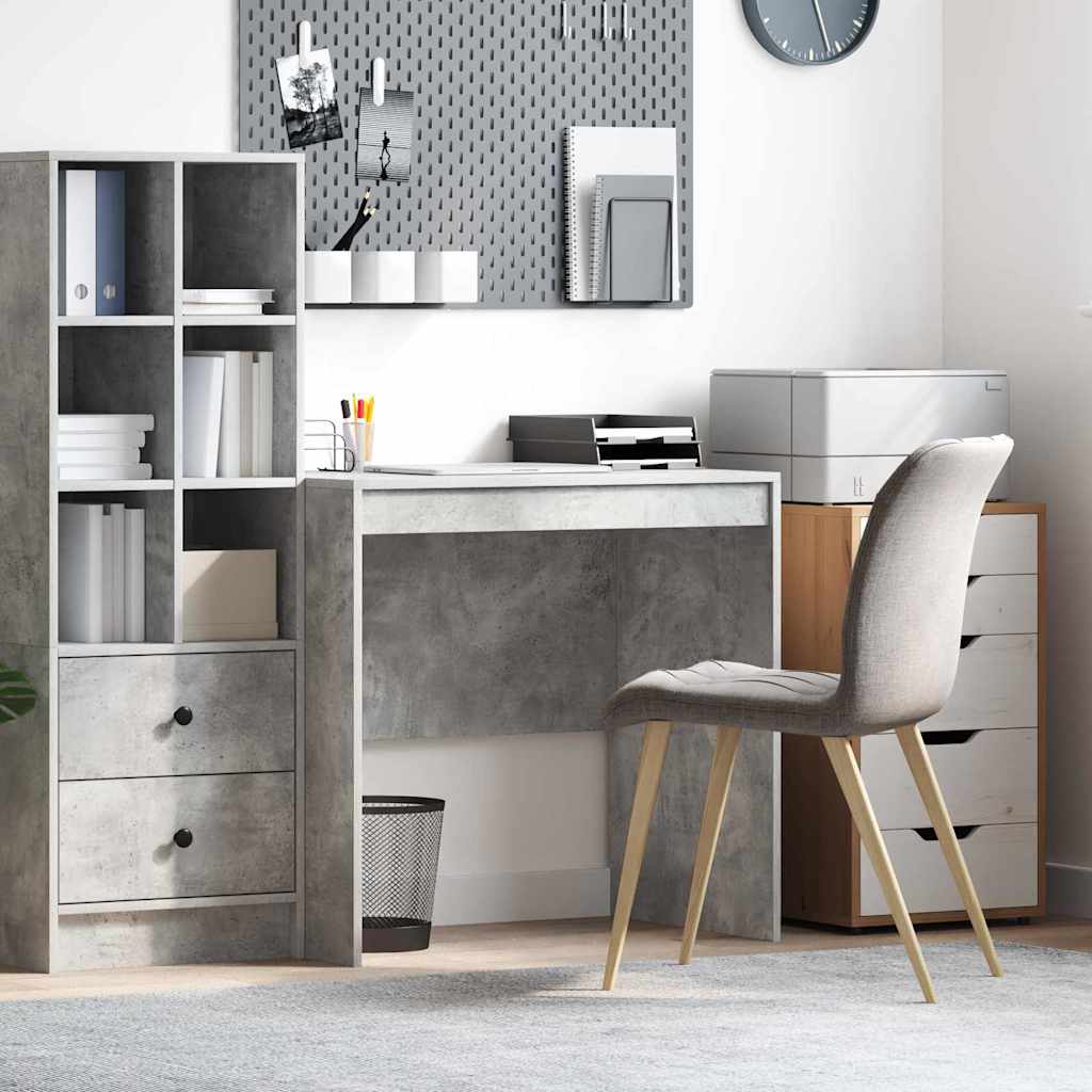 Schreibtisch Betongrau 80 x 50 x 76 cm Holzwerkstoff