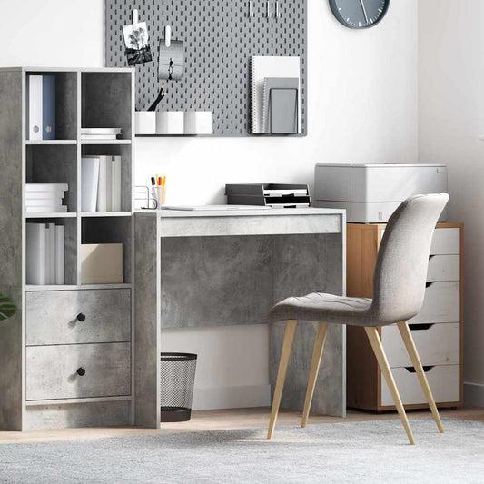Schreibtisch Betongrau 80 x 50 x 76 cm Holzwerkstoff