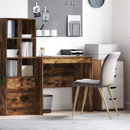 Schreibtisch Räuchereiche 80 x 50 x 76 cm Holzwerkstoff