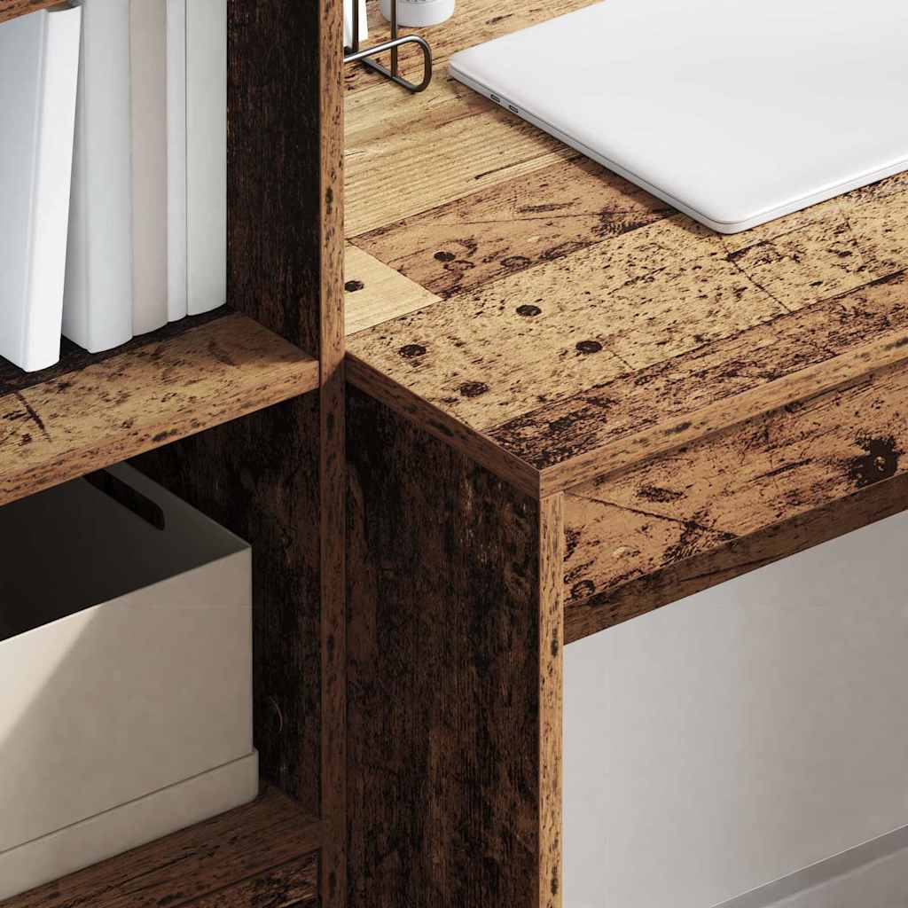 Schreibtisch Altholz 80 x 50 x 76 cm Holzwerkstoff