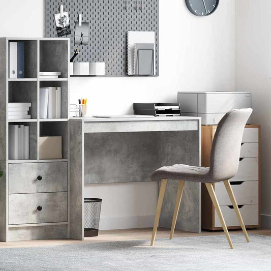 Schreibtisch Betongrau 90 x 50 x 76 cm Holzwerkstoff