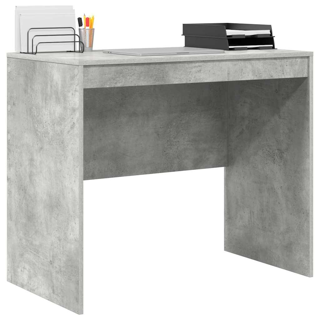 Schreibtisch Betongrau 90 x 50 x 76 cm Holzwerkstoff