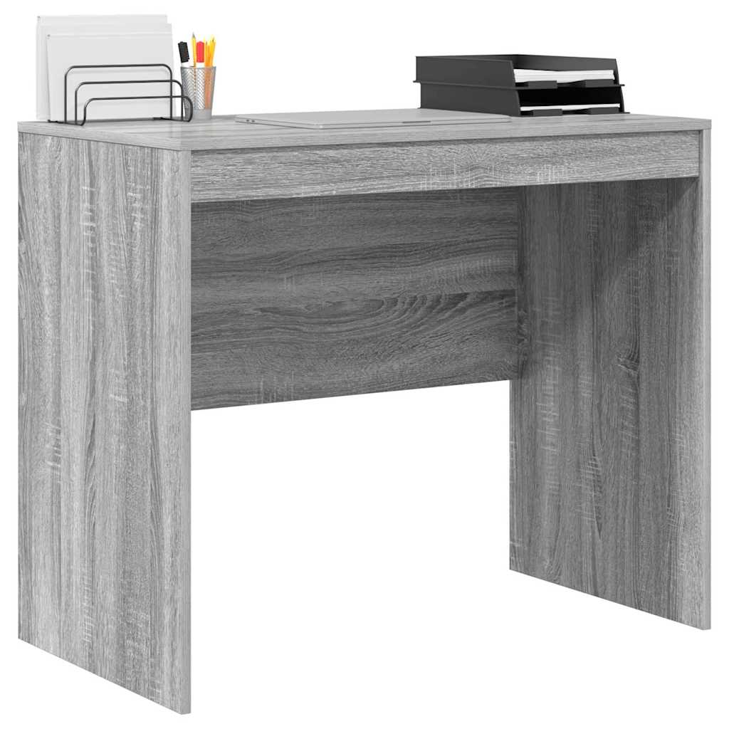Schreibtisch Grau Sonoma 90 x 50 x 76 cm Holzwerkstoff