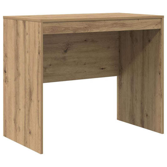 Schreibtisch Eiche handwerklich 90 x 50 x 76 cm Holzwerkstoff