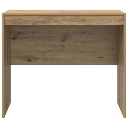 Schreibtisch Eiche handwerklich 90 x 50 x 76 cm Holzwerkstoff