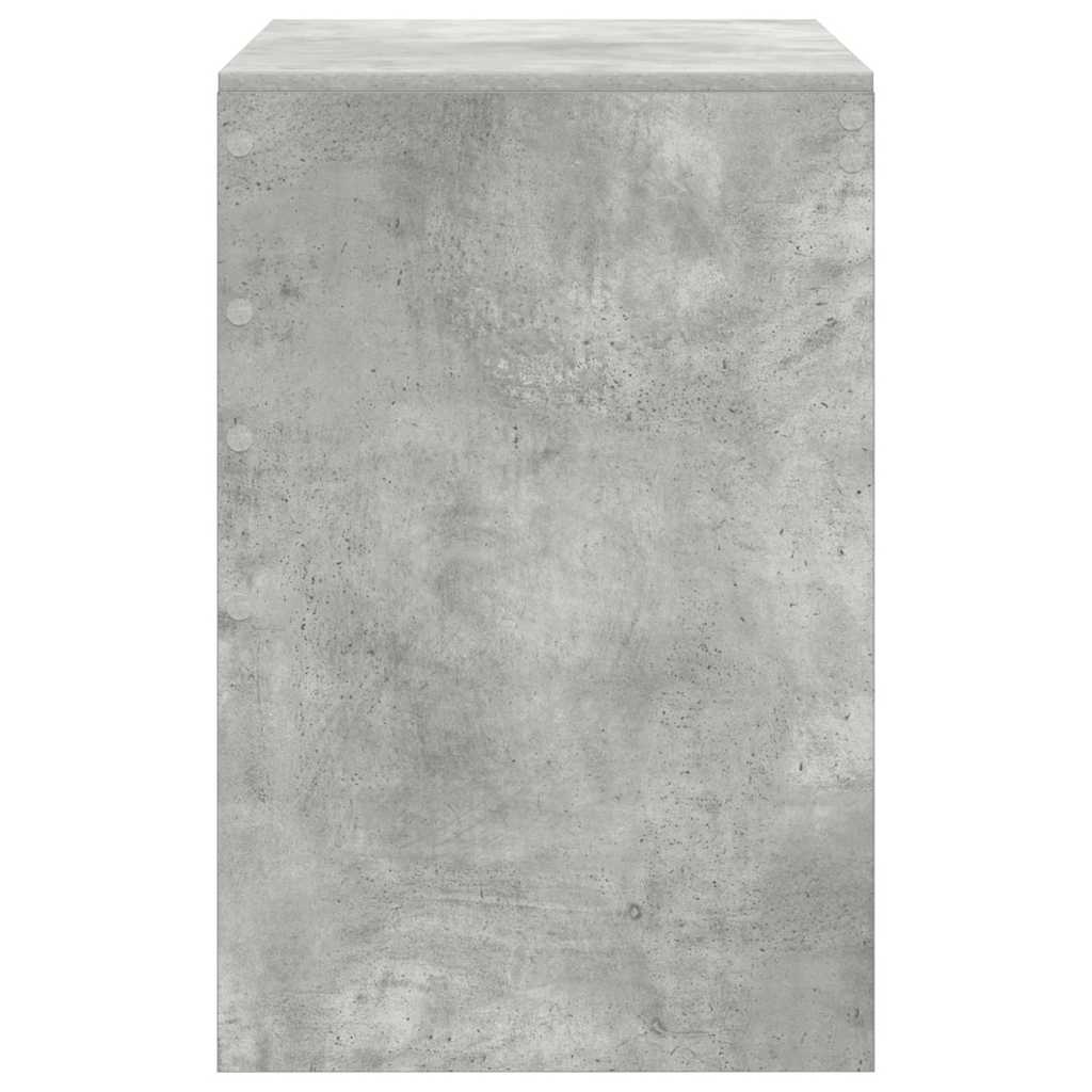Schreibtisch Betongrau 100 x 50 x 76 cm Holzwerkstoff