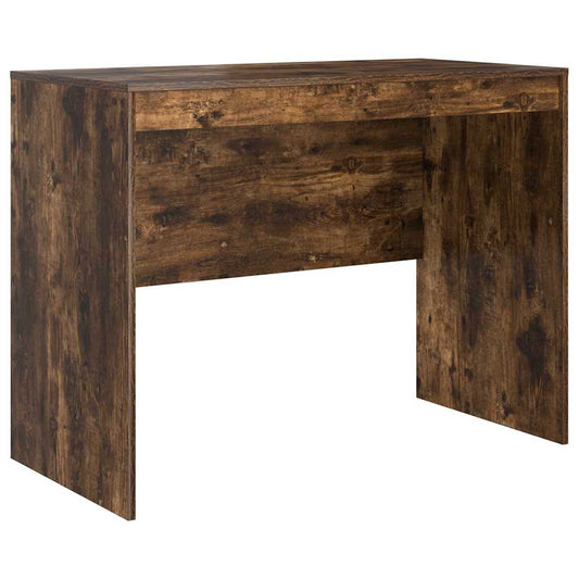 Schreibtisch Räuchereiche 100 x 50 x 76 cm Holzwerkstoff
