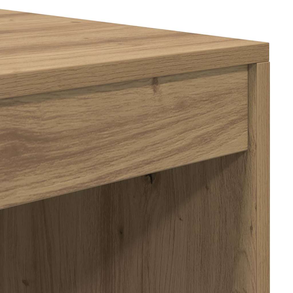 Schreibtisch Eiche handwerklich 100 x 50 x 76 cm Holzwerkstoff