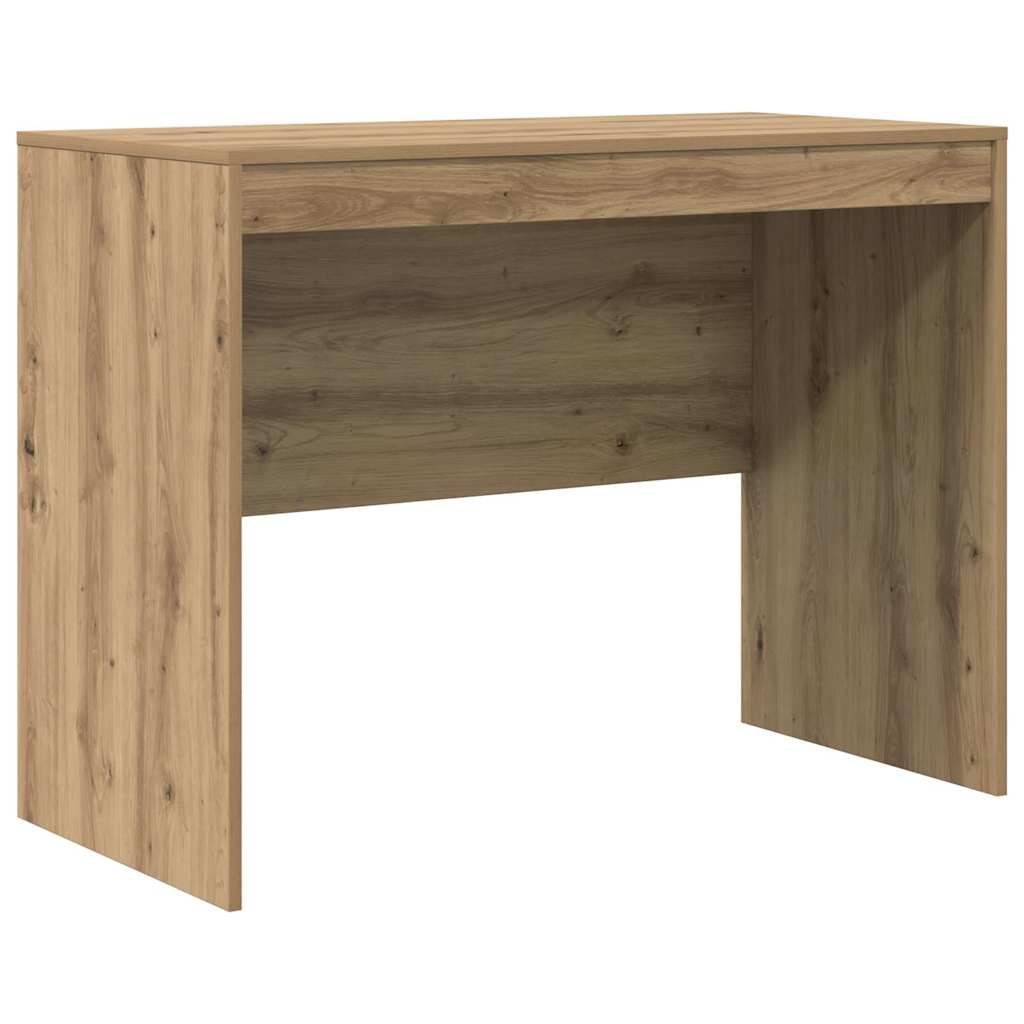 Schreibtisch Eiche handwerklich 100 x 50 x 76 cm Holzwerkstoff