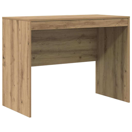 Schreibtisch Eiche handwerklich 100 x 50 x 76 cm Holzwerkstoff