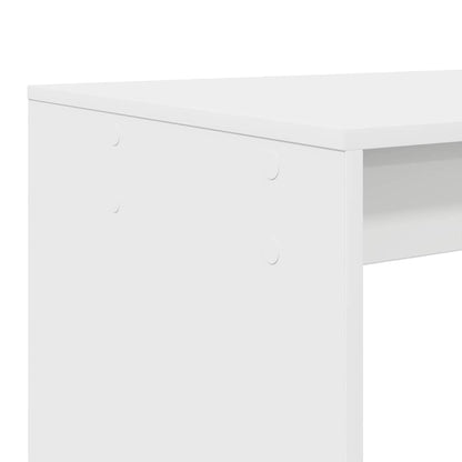 Tisch mit Regal Weiß 108 x 55 x 103,5 cm Holzwerkstoff