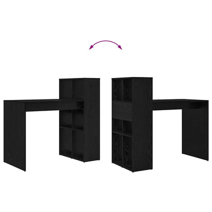 Tisch Schwarze Eiche 108 x 55 x 103,5 cm Holzwerkstoff