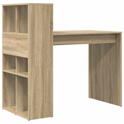 Schreibtisch Sonoma-Eiche 108 x 55 x 103.5 cm Holzwerkstoff