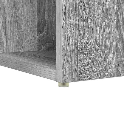 Tisch mit Regal Graues Sonoma 108 x 55 x 103,5 cm Holzwerkstoff