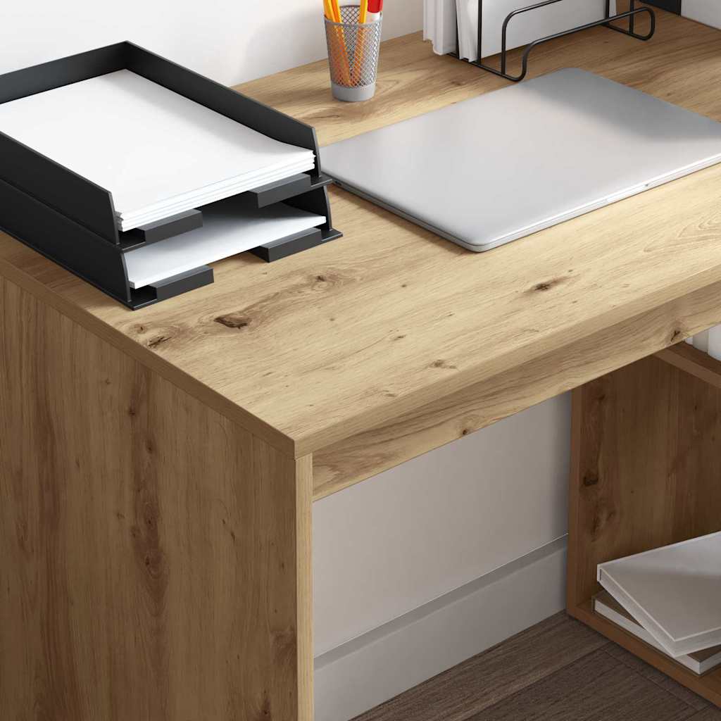 Tisch mit Regal Artisan Eiche 108 x 55 x 103,5 cm Holzwerkstoff