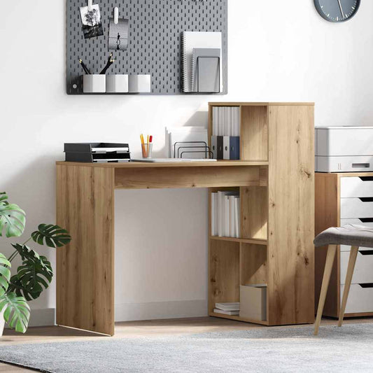 Tisch mit Regal Artisan Eiche 108 x 55 x 103,5 cm Holzwerkstoff