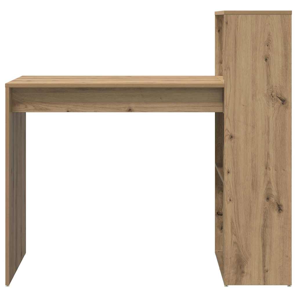 Tisch mit Regal Artisan Eiche 108 x 55 x 103,5 cm Holzwerkstoff