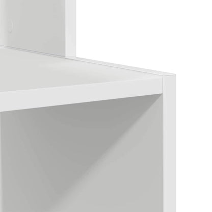 Tisch mit Regal Weiß 106 x 40 x 88,5 cm Holzwerkstoff