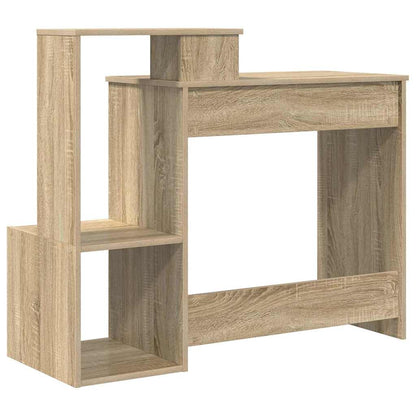 Tisch mit Regal Sonoma-Eiche 106 x 40 x 88,5 cm Holzwerkstoff