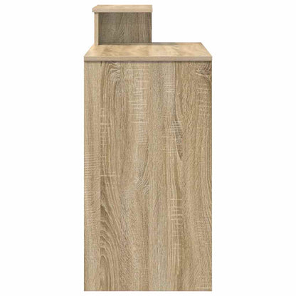 Tisch mit Regal Sonoma-Eiche 106 x 40 x 88,5 cm Holzwerkstoff