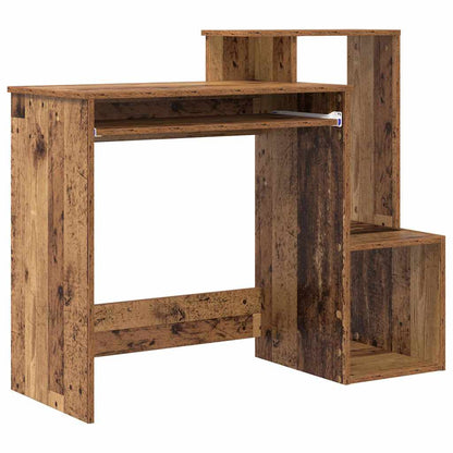 Tisch mit Regal Altholz 106 x 40 x 88,5 cm Holzwerkstoff