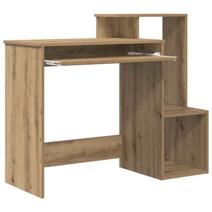 Tisch mit Regal Artisan Eiche 106 x 40 x 88,5 cm Holzwerkstoff