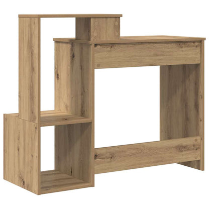 Tisch mit Regal Artisan Eiche 106 x 40 x 88,5 cm Holzwerkstoff