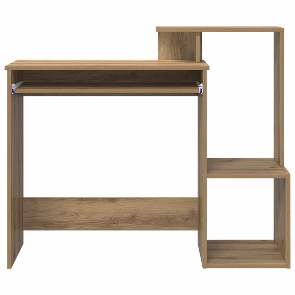Tisch mit Regal Artisan Eiche 106 x 40 x 88,5 cm Holzwerkstoff