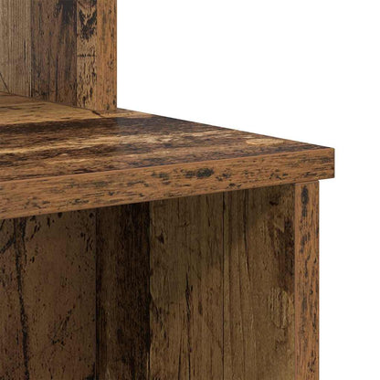 Tisch mit Stauraum Altholz 120,5 x 44 x 88,5 cm Holzwerkstoff
