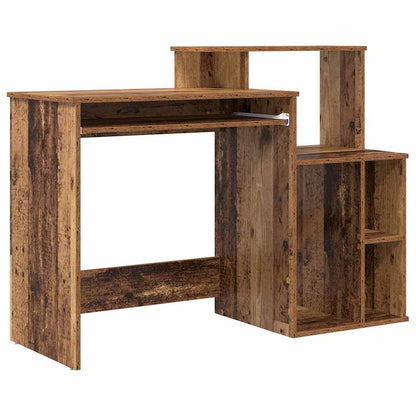 Tisch mit Stauraum Altholz 120,5 x 44 x 88,5 cm Holzwerkstoff