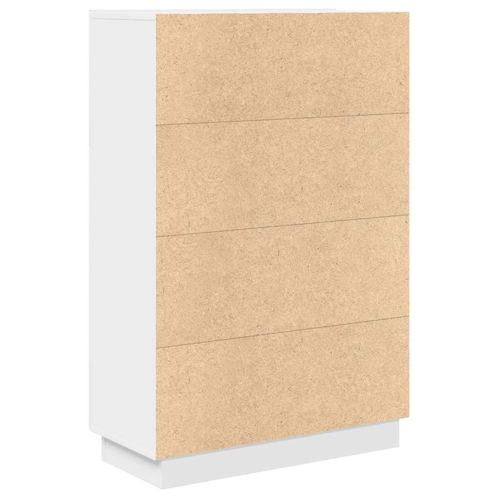 Schreibtisch mit Tür Weiß 71,5 x 31,5 x 106,5 cm Holzwerkstoff