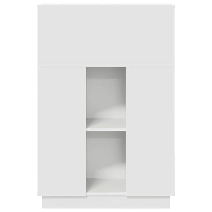 Schreibtisch mit Tür Weiß 71,5 x 31,5 x 106,5 cm Holzwerkstoff