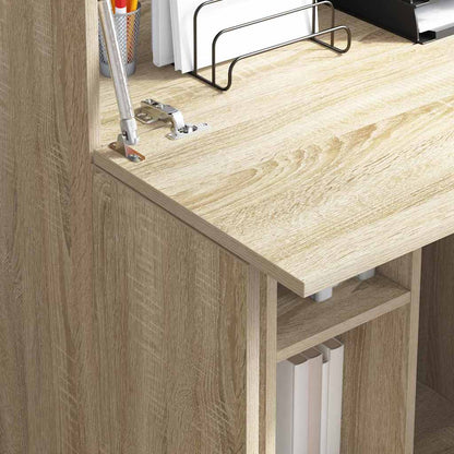 Schreibtisch Sonoma Eiche 71,5 x 31,5 x 106,5 cm Holzwerkstoff