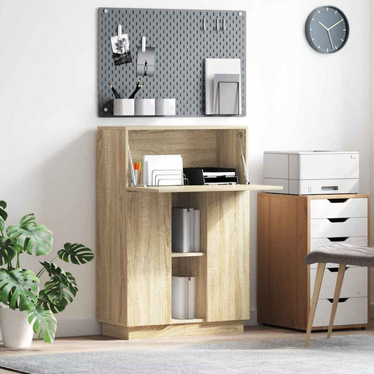 Schreibtisch Sonoma Eiche 71,5 x 31,5 x 106,5 cm Holzwerkstoff