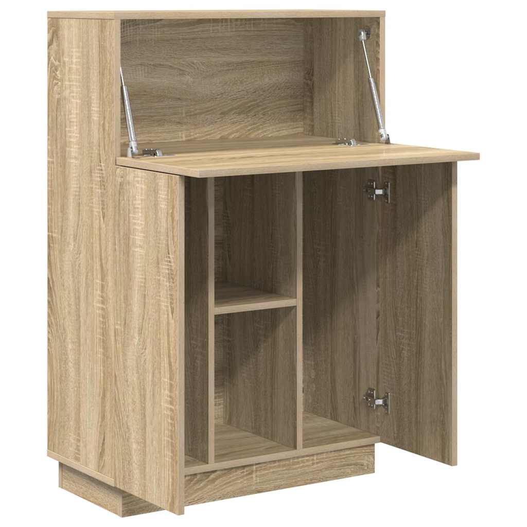 Schreibtisch Sonoma Eiche 71,5 x 31,5 x 106,5 cm Holzwerkstoff