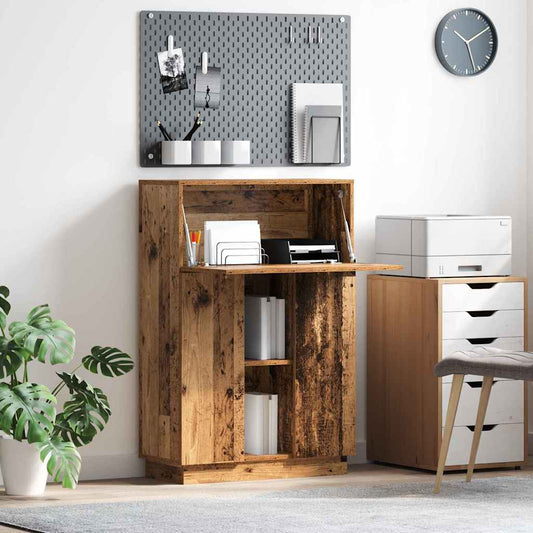 Schreibtisch Altholz 71,5 x 31,5 x 106,5 cm Holzwerkstoff
