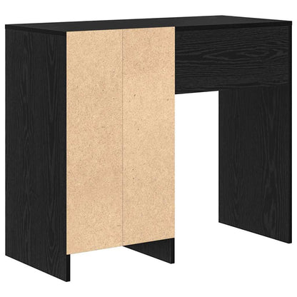 Schreibtisch Schwarze Eiche 90 x 37.5 x 75 cm Holzwerkstoff