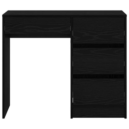 Schreibtisch Schwarze Eiche 90 x 37.5 x 75 cm Holzwerkstoff