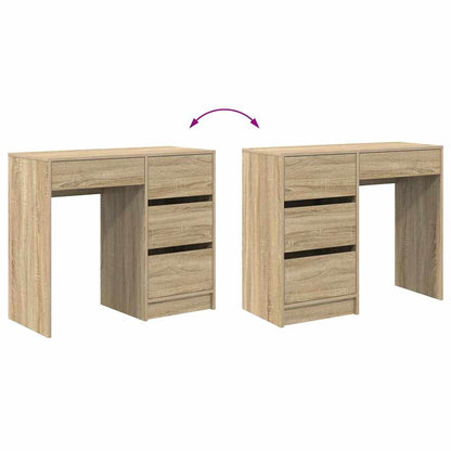 Schreibtisch Sonoma Eiche 90 x 37.5 x 75 cm Holzwerkstoff