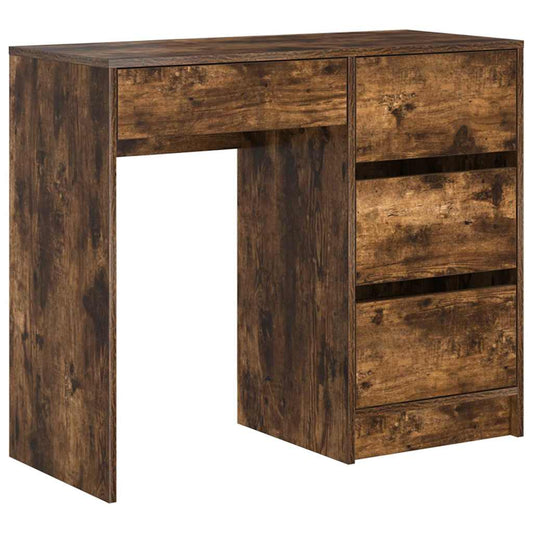 Schreibtisch Geräucherte Eiche 90 x 37.5 x 75 cm Holzwerkstoff