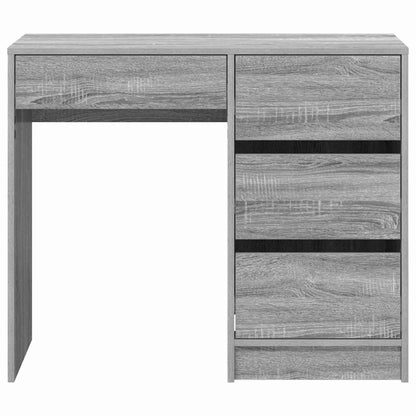 Schreibtisch Graues Sonoma 90 x 37.5 x 75 cm Holzwerkstoff