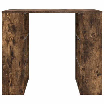 Schreibtisch Räuchereiche 90 x 50 x 75 cm Holzwerkstoff