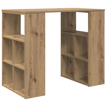 Schreibtisch Eiche handwerklich 90 x 50 x 75 cm Holzwerkstoff